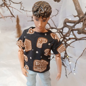 Barbie Ken póló  - játék & sport - baba & babaház - barbie ruhák - Meska.hu