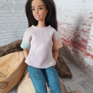 Barbie basic póló , Játék & Sport, Baba & babaház, Barbie ruhák, Varrás, MESKA
