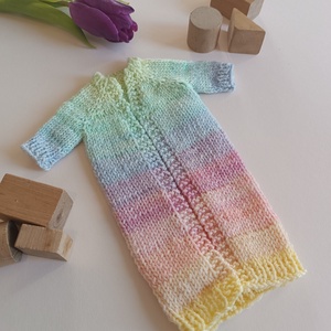 Barbie kötött kardigán  - játék & sport - baba & babaház - barbie ruhák - Meska.hu