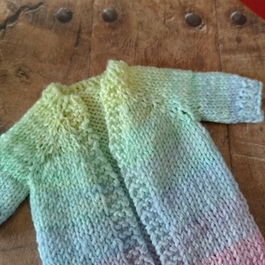 Barbie kötött kardigán  - játék & sport - baba & babaház - barbie ruhák - Meska.hu