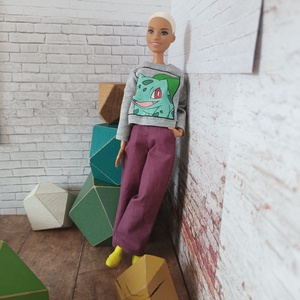 Barbie felső , Játék & Sport, Baba & babaház, Barbie ruhák, Patchwork, foltvarrás, Varrás, MESKA