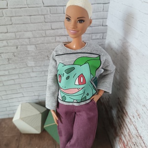 Barbie felső  - játék & sport - baba & babaház - barbie ruhák - Meska.hu