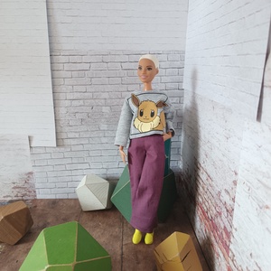 Barbie felső , Játék & Sport, Baba & babaház, Barbie ruhák, Patchwork, foltvarrás, Varrás, MESKA