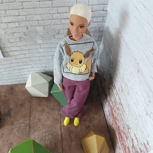 Barbie felső  - játék & sport - baba & babaház - barbie ruhák - Meska.hu