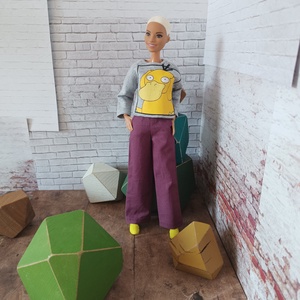 Barbie felső  - játék & sport - baba & babaház - barbie ruhák - Meska.hu