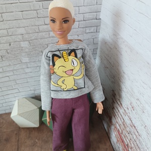 Barbie felső  - játék & sport - baba & babaház - barbie ruhák - Meska.hu