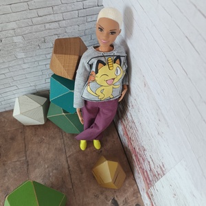 Barbie felső , Játék & Sport, Baba & babaház, Barbie ruhák, Patchwork, foltvarrás, Varrás, MESKA