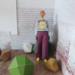 Barbie felső  - játék & sport - baba & babaház - barbie ruhák - Meska.hu