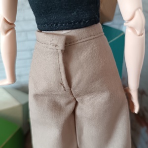 Bő szárú nadrág Barbie babára  - játék & sport - baba & babaház - barbie ruhák - Meska.hu