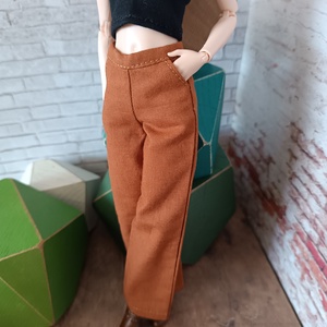 Bő szárú nadrág Barbie babára  - játék & sport - baba & babaház - barbie ruhák - Meska.hu