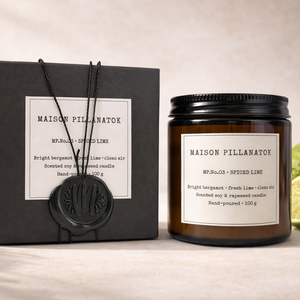 MP.No.03 - SPICED LIME - otthon & életmód - gyertya, illat, aroma - gyertya - Meska.hu