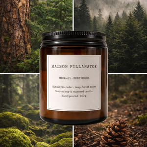 MP.No.01 - DEEP WOODS - otthon & életmód - gyertya, illat, aroma - gyertya - Meska.hu