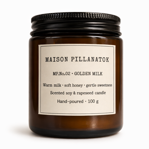 MP.No.02 - GOLDEN MILK, Otthon & Életmód, Gyertya, illat, aroma, Gyertya, Gyertya-, mécseskészítés, MESKA