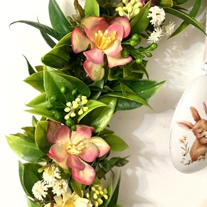 Tojás alakú kopogtató, ajtódísz - otthon & életmód - dekoráció - ajtó- és ablak dekoráció - ajtódísz & kopogtató - Meska.hu