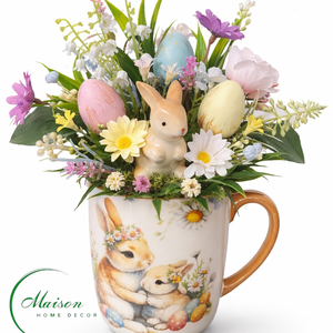 Nyuszi asztaldísz - Meska.hu