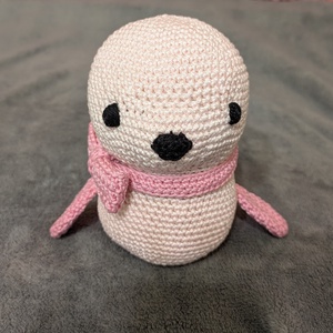 Amigurumi kisfóka, Játék & Sport, Plüssállat & Játékfigura, Más figura, Horgolás, MESKA