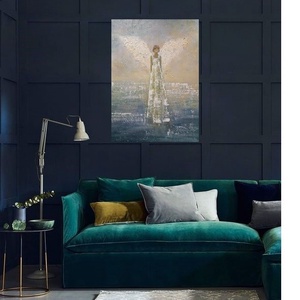  Angyal Festmény 70cm x 50cm  vászonra - művészet - festmény - akril - Meska.hu