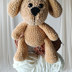 Horgolt kutya - Meska.hu