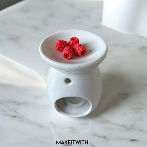 Málna alakú illatviasz  Friss, málnás panna cotta illat - otthon & életmód - gyertya, illat, aroma - illatviasz - Meska.hu