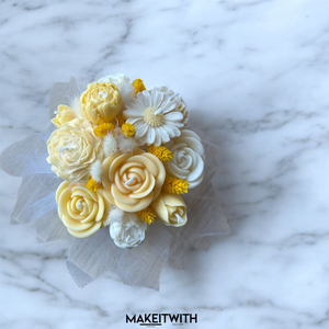 Napfény Varázs  Illatosított Virágbox - otthon & életmód - gyertya, illat, aroma - gyertya - Meska.hu