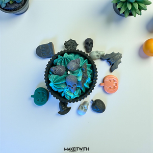 Halloween - Boszorkányfény � Kerámia Gyertya - otthon & életmód - gyertya, illat, aroma - gyertya - Meska.hu