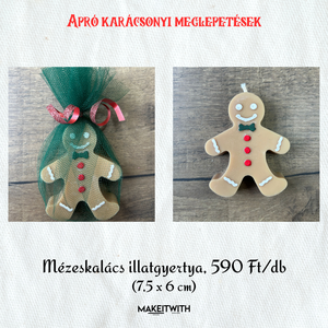 Karácsonyi kis ajándékok  gyertyák, illatviaszok - otthon & életmód - gyertya, illat, aroma - illatviasz - Meska.hu