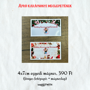 Karácsonyi kis ajándékok  gyertyák, illatviaszok, mágnesek - Meska.hu