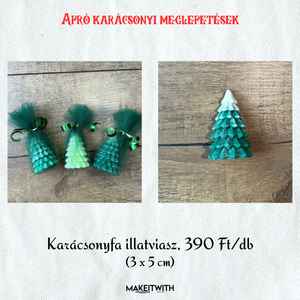 Karácsonyi kis ajándékok  gyertyák, illatviaszok - otthon & életmód - gyertya, illat, aroma - illatviasz - Meska.hu