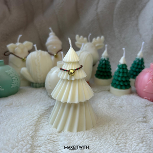 Karácsonyfa Illatgyertya, Karácsony, Karácsonyi lakásdekoráció, Karácsonyi illatgyertya, mécses, , MESKA