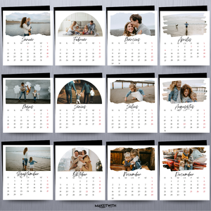 Egyedi hűtőmágnes naptár 2026 - Meska.hu