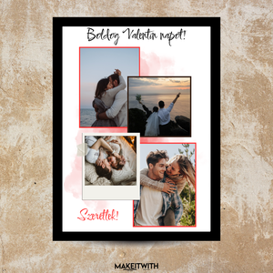 Valentin-napi Fotókollázs - Meska.hu