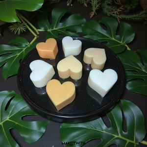 Vanília Szív illatviasz � 100 g / 30 g - Meska.hu