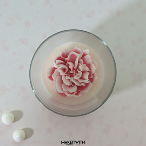 Lótusz Szerelem � poharas gyertya - kellékek & szerszámok - dekorációs kellékek - dekorációs gyertya - Meska.hu