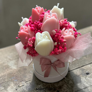 Tulipán Álom � Illatosított Virágbox 2.0 - Meska.hu