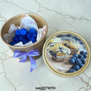 Áfonyás vaníliás muffin illatviasz � 100 g / 30 g, Otthon & Életmód, Gyertya, illat, aroma, Illatviasz, Gyertya-, mécseskészítés, MESKA