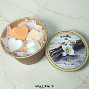 Vanília Szív illatviasz � 100 g / 30 g, Otthon & Életmód, Gyertya, illat, aroma, Illatviasz, Gyertya-, mécseskészítés, MESKA