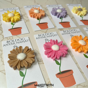 Anyáknapi szójaviasz gyertya, üzenettel, Otthon & Életmód, Gyertya, illat, aroma, Gyertya, , MESKA