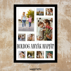 Anyák napi fotókollázs - Meska.hu