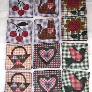 Textil memóriajáték - Meska.hu