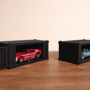 Hotwheels 1:64 tartó konténer - játék & sport - kisautók, járművek - játékautó - Meska.hu