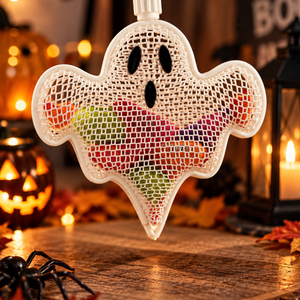 Halloween szellem cukorkatartó � 3D nyomtatott dekoráció - Meska.hu