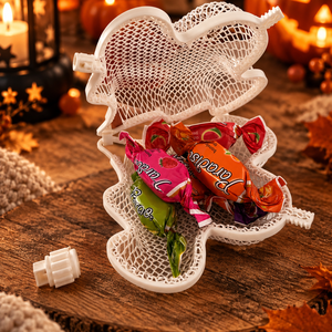 Halloween szellem cukorkatartó � 3D nyomtatott dekoráció - otthon & életmód - dekoráció - halloween - halloweeni figurák - Meska.hu
