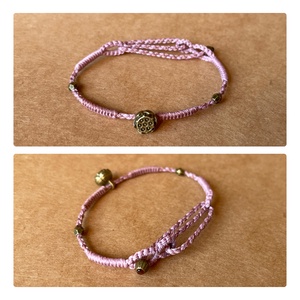 Lótusz medál karkötő - ékszer - karkötő - karkötő medállal - Meska.hu