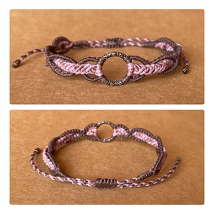 Dupla fonatos karkötő - ékszer - karkötő - karkötő medállal - Meska.hu