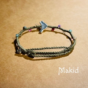 Madárka karkötő - ékszer - karkötő - karkötő medállal - Meska.hu