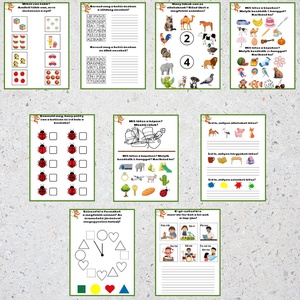 1. osztályos foglalkoztató füzet, Művészet, Grafika & Illusztráció, Digitális, Fotó, grafika, rajz, illusztráció, MESKA