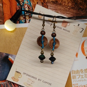 Metkayina Simplicity fülbevaló  - ékszer - fülbevaló - lógó fülbevaló - Meska.hu