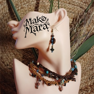 Metkayina Simplicity fülbevaló  - ékszer - fülbevaló - lógó fülbevaló - Meska.hu