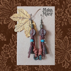 Dothraki warrior fülbevaló - ékszer - fülbevaló - lógó fülbevaló - Meska.hu