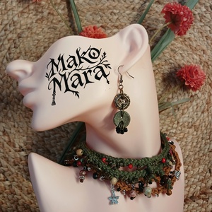 Mad Max fülbevaló  - ékszer - fülbevaló - lógó fülbevaló - Meska.hu